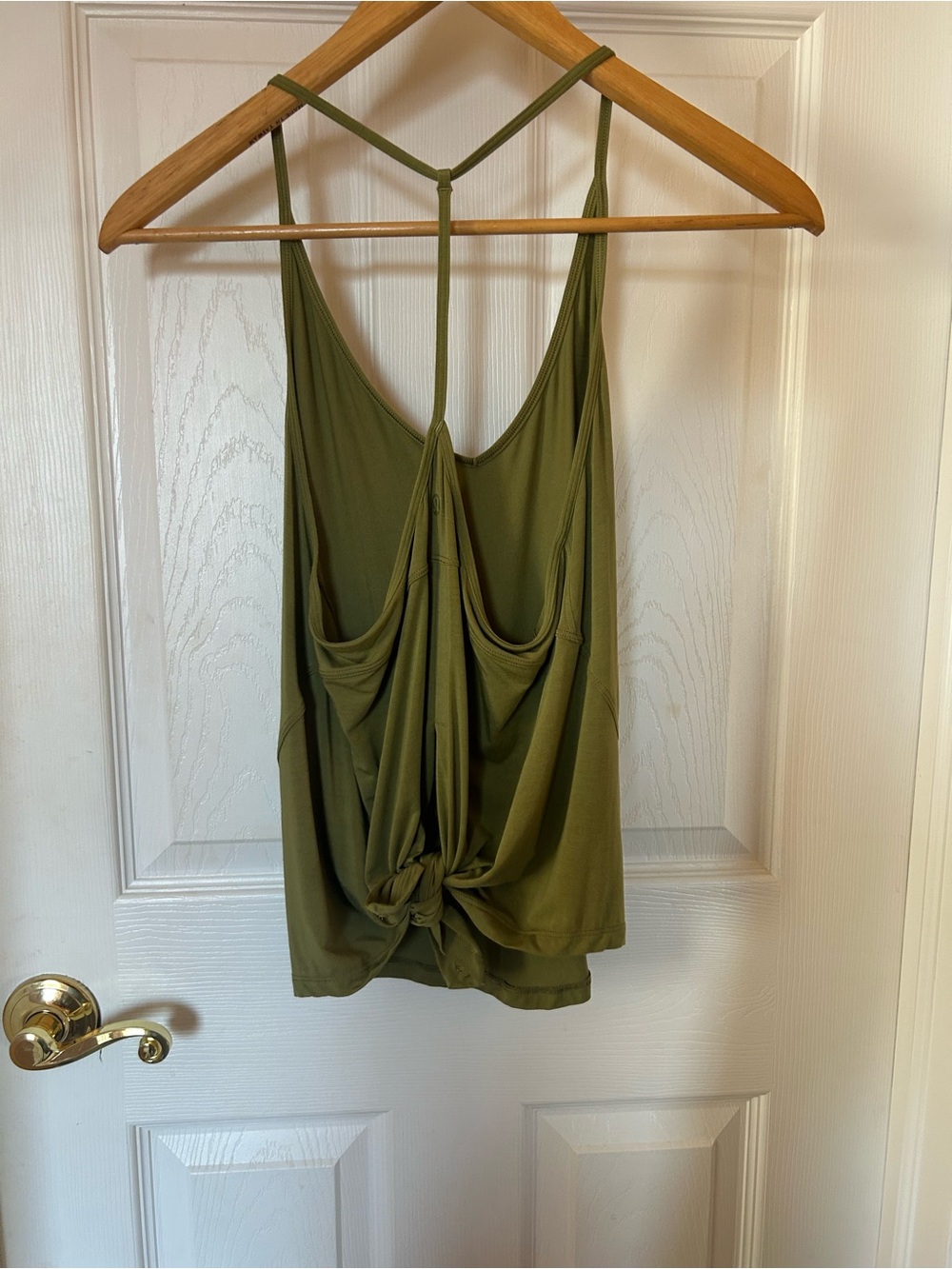 lululemon modal-silk yoga tank top